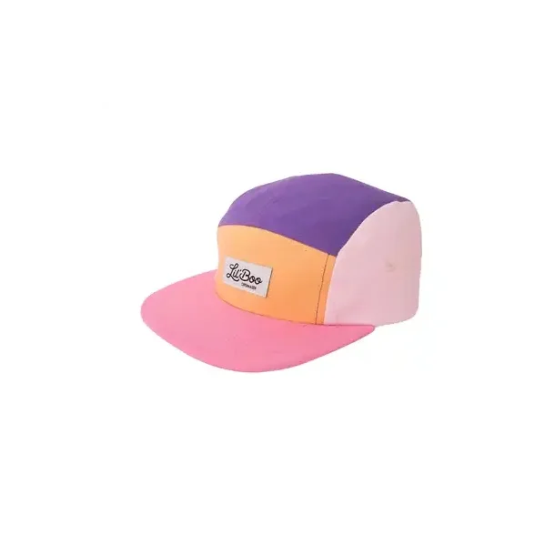 Lil' Boo Block 5-Panel Cap Pink/Purple